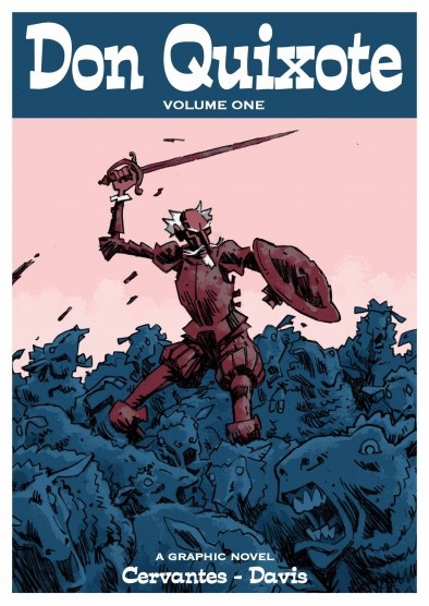 Ron Davis' Don Quixote comic, cover