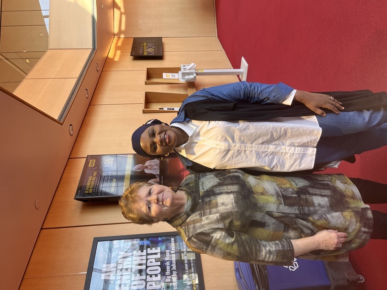 Rasheedah and Mary Beth Easley