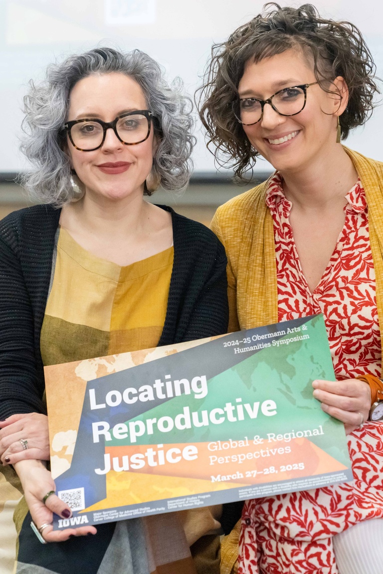 Lina Maria Murillo and Natalie Fixmer Oraiz