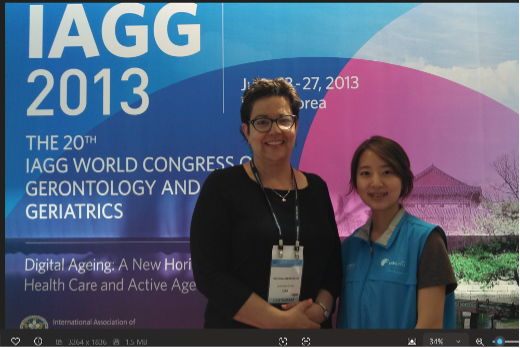 Bern-Klug with student