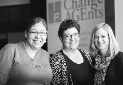 Nicole Peterson, Mercedes Bern-Klug, and Jane Dohrmann