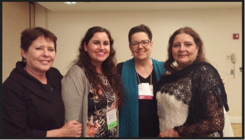 Bern-Klug and faculty colleagues at the University of Guadalajara