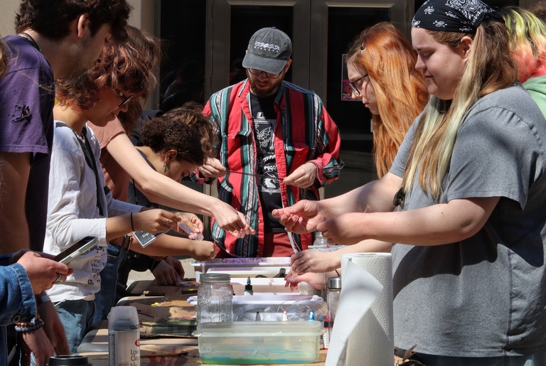 film marbling workshop