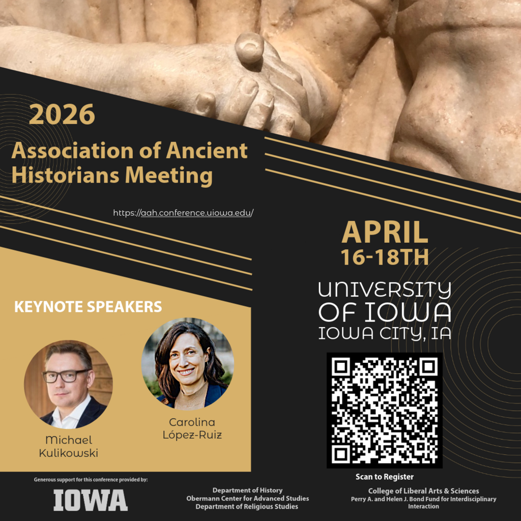 Association of Ancient Historians Meeting 2026 promotional image