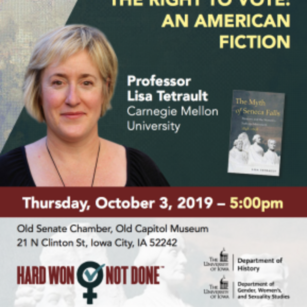 Lisa Tetrault Book Reading promotional image