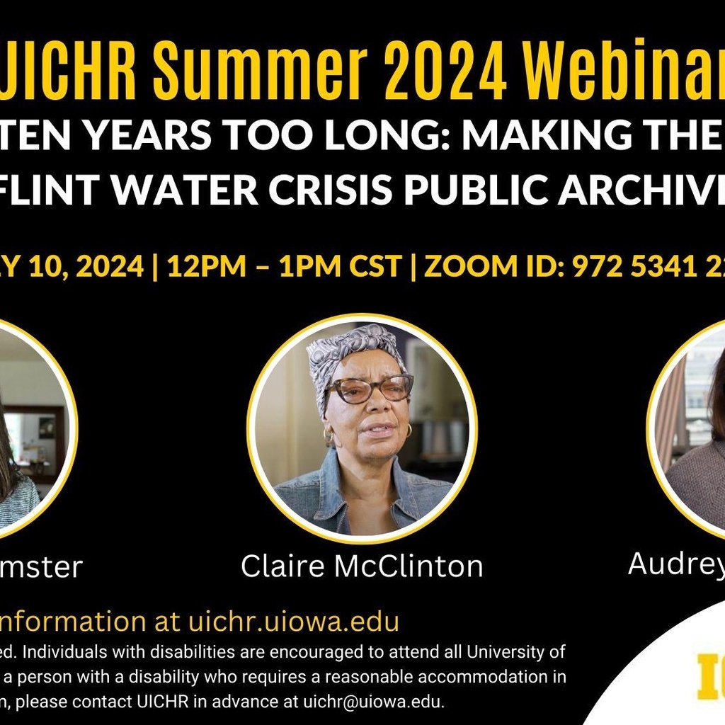 Ten Years Too Long: Making the Flint Water Crisis Public Archive promotional image