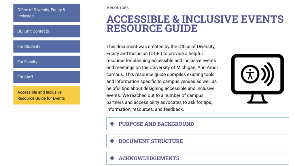 Accessible and inclusive events guide thumbnail
