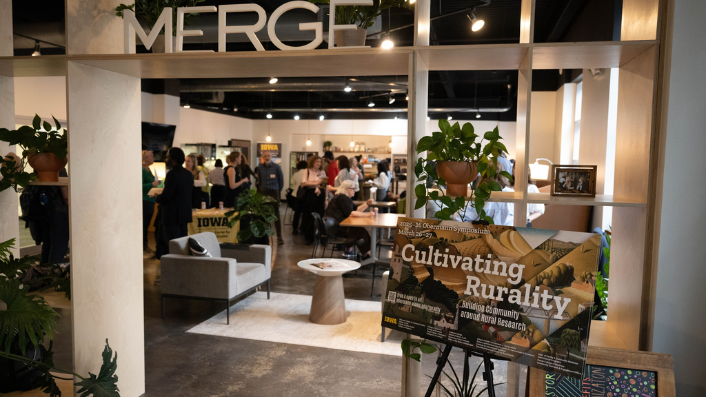 Networking event at MERGE
